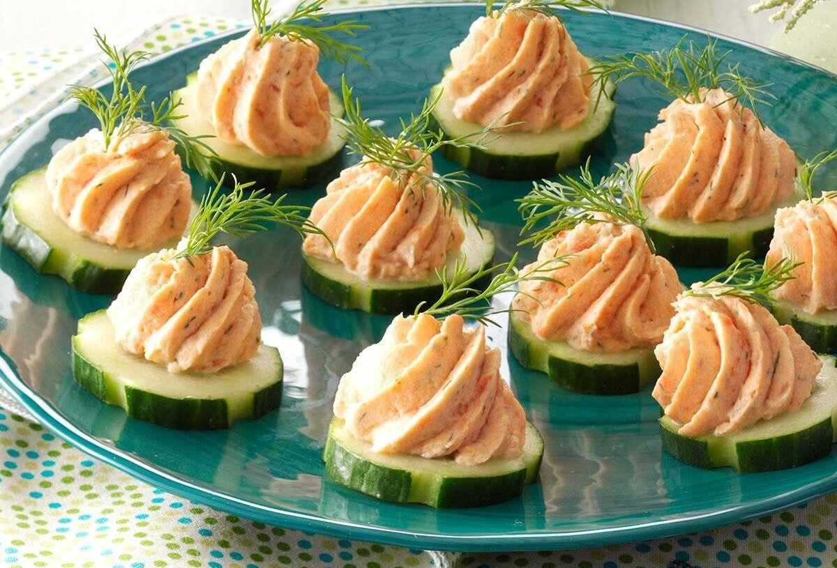 Smoked Salmon Pate with Cucumber