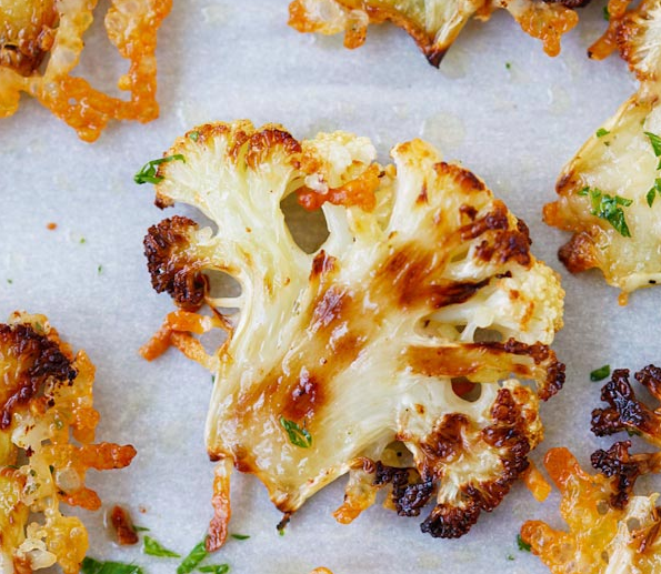 Parmesan Roasted Cauliflower Recipe