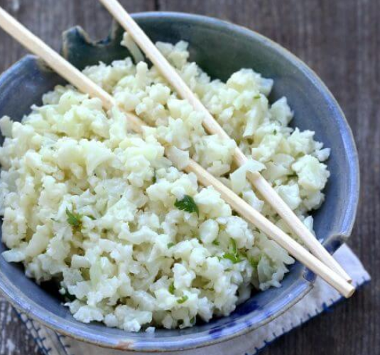 Coconut Lime Cauliflower Rice – Low Carb and Gluten Free