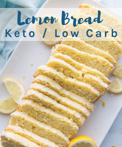 KETO LEMON BREAD RECIPE: MOIST & DELICIOUS