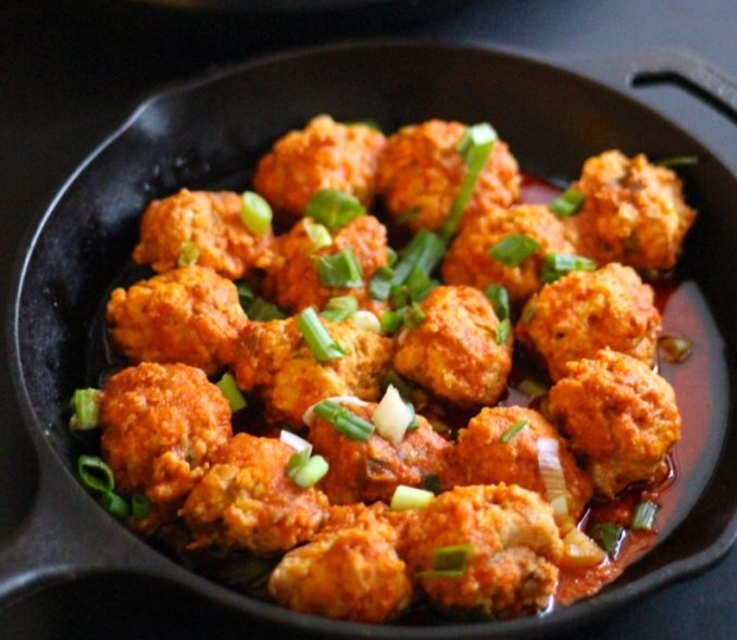 Instant Pot Buffalo Chicken Meatballs