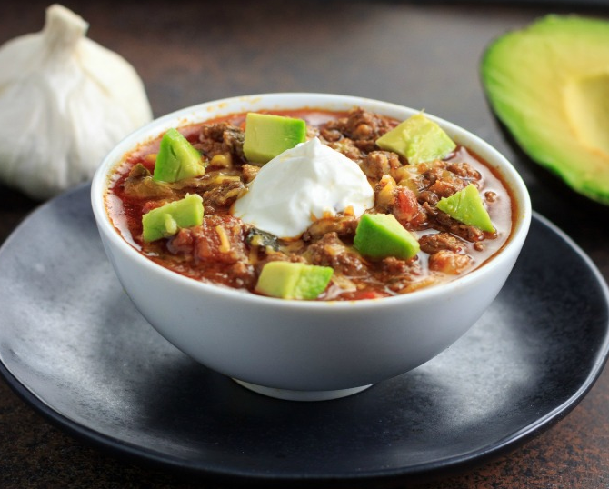 Keto Instant Pot Chunky Chili