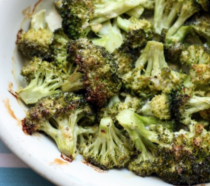 Cheesy Ranch Roasted Broccoli