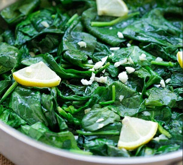 Garlic Butter Spinach Recipe